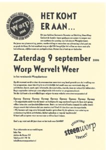 Wervelend Worp 2006