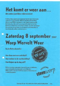 Wervelend Worp 2007