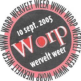 Logo Wervelend Worp 2005